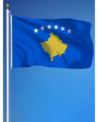 60x90cm 90x150cm Kosovo Flag Banner Tapestry