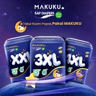 XTRA Makuku SAP Diapers Grow Care Pants XXL/3XL/4XL Extra Dry Anti-ClumpingPopok - READY MANADO