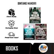 The Wild Robot Series 3 Books Collection Set By Peter Brown (The Wild Robot, The Wild Robot Escapes,