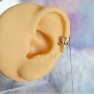 (SCG) Sailor Series Helix Lobe Piercing Earrings Upperlobe Piercing