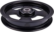 AIVWUMOT Flat Idler Pulley K5559-34880 K5639-34882 Compatible with Mower Z121S Z121S-48 Z121SKH-48 Z