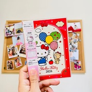 planner 2026 planner Japan Sanrio 2026-2027 Calendar Book Itinerary Notepad Portable Color Page Book