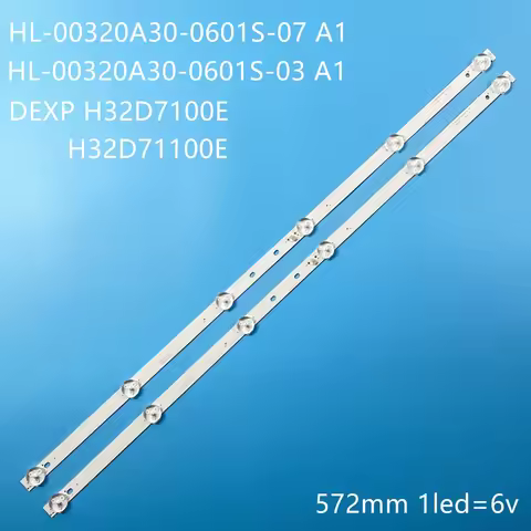 LED Backlight Strips For H32D7100E H32D71100E V320BJ6-Q01 CX315DLEDM V320BJ8-Q01 HL-00320A30-0601S-0