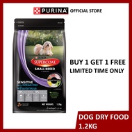 (Buy 1 Free 1) Supercoat Dog Dry Food Small Breed Adult Sensitive Ocean Fish 1.2kg