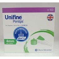 UNIFINE PENTIPS  PEN NEEDLE 4MM X 32G