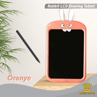 Bright Crown Papan Tulis LCD Screen Writing Drawing Rabbit Tablet Edukasi 8.5inch Papan Tulis Anak