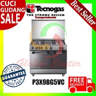 Tecnogas Kompor Free Standing 5 Tungku P3X9BG5VC