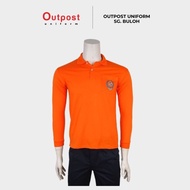 [KASPA TSHIRT] Outpost Baju T-shirt Kadet Sekolah KASPA Long Sleeve