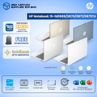 HP Laptop 15-fd0669TU/ 15-fd0670TU/ 15-fd0671TU/ 15-fd0673TU 15.6" FHD/ Intel Core i3-N305/ 8GB 512G