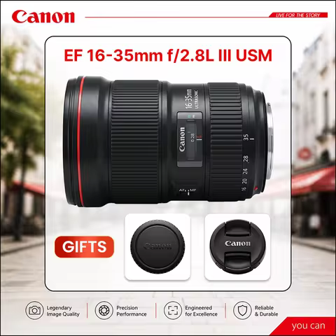 Canon EF 16-35mm f/2.8L III USM L-Series Wide-Angle Zoom Lens for Canon DSLR Cameras