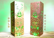 蛇髮女妖 LED 燈 — 希臘神話 RGB 夜燈，可變色電競