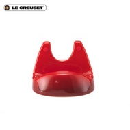 LE CREUSET ผู้ถือฝาหม้อเซรามิกชั้นวางในครัวสำหรับเหล็กหล่อฝาหม้อเคลือบอุปกรณ์ครัว