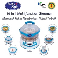 NEW Baby Safe 10 in 1 Multifunction Steamer LB005 / Alat Steril / Alat