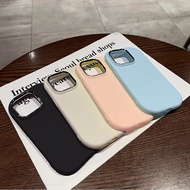 Fashion Simple Solid Color Silicone Soft Case Realme 9i 10 11 11X 12X 14X C67 12 GT Q3 C1 V23 13 Pro