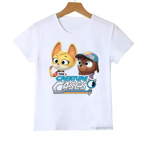 T-Shirt For Boys/Girls Funny Animethe Creature Cases Cartoon Print Tshirt Kids Summer Fashion Boys C