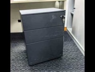 （124574）合資品牌二手鋼製小推櫃文件櫃灰