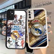 GK-76 Real Madrid logo Black and white silicone Casing for OPPO Realme A5 14T 14X 2025 A5X 14 C71 C7