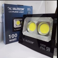 Lampu sorot led 100 watt 100w COB valescom lampu tembak valescom 100 watt