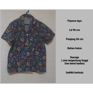 Pajamas for teenage boys 12 13 14 years old prelove festive sleepwear