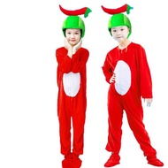 🔥Ready Stock🔥Children's Little Mouse Eating Chili Cat and Mouse Performance Costume For Kids 3 To 14