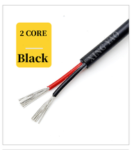 1~3M High Temp Pvc Insulated Power Cable Heat Resistant Sheathed Solder Cable  2/4Core White 20AWG U