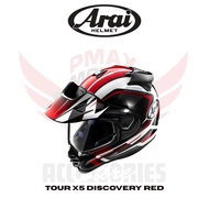 ARAI Tour-x5 Discovery Red 100% Original Helmet Made In Japan Helmet Touring / Adventure