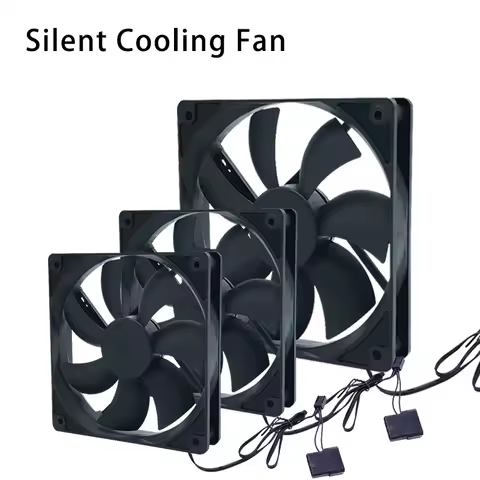 80mm 90mm 120mm Quiet Computer Fan Silent PC Fans For Computer PC Case GPU CPU Cooler Radiator Cooli