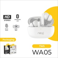 REXI WA05 Earbuds Wireless TWS 5.3 Super Bass HD Stereo Headset Bluetooth