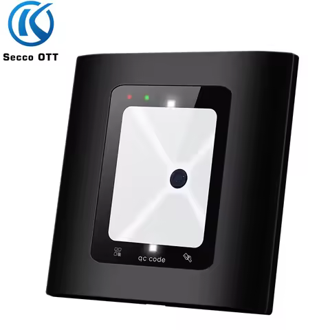 2D embedded dynamic QR Code RFID Reader 13.56mhz Access Control Card Reader USB/Wiegand/ RS232/485 2