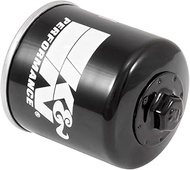 K&N Motorcycle Oil Filter: High Performance, Premium, Designed to be used with Synthetic or Conventi