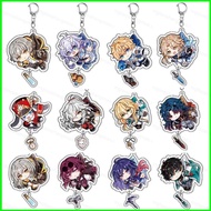 Honkai Impact 3 Elysia Game Anime Peripheral Acrylic Keychain Student Backpack Pendant Bag Hangings