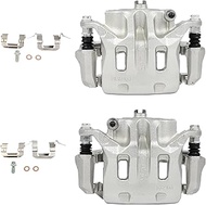 SCITOO Front Left & Right Brake Calipers With Bracket 19B2870 19B2871 Compatible For INFINITI EX35/E