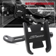 For Honda ST 1300 ST1300 Motorcycle Accessories Handlebar Rearview Mirror Mobile Phone Holder GPS S