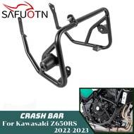 For Kawasaki Z650RS 2021-2024 2023 Engine Guard Highway Crash Bar Motorcycle Frame Protection Bumper