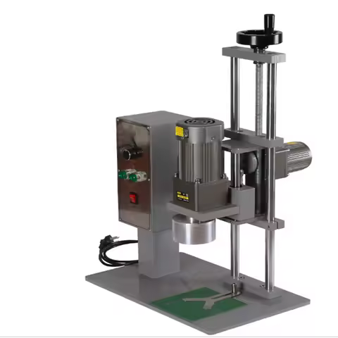 2025 New Desktop Screw Cap Sealer Bottle Sealing Machine Electric Screw Cap Machine bottle canned Se