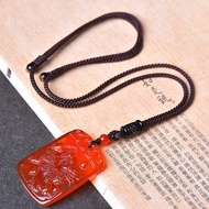 Red Agate Fire Kirin Pendant Five Elements Missing Fire Replenishing Hot People Wear Pendants Hot Je