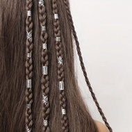 Gold Silver Color Dreadlock Hollow Out Hair Rings Multi-style Braids Dirty Accessories Hairpin N5f5