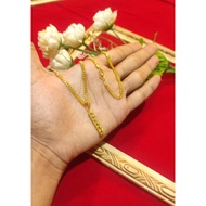 24k Gold Plated Crystal Necklace