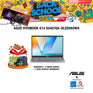 [ผ่อน 0% 10 ด.]ASUS VIVOBOOK S14 S3407QA-OLED053WA/Snapdragon X X1-26-100/ประกัน 3 YEARS Onsite+1Y P