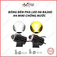 H6 BA20D H4 Mini Waterproof LED Headlight Bulb