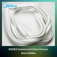 MIDEA FULL SET COMMERCIAL CHEST FREEZER WD-670WR Door Rubber / Getah Pintu Peti Sejuk// Door Gasket 