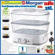 Morgan Food Steamer MFS-29 NUTRISTEAM (WH) 28L Food Steamer (white)