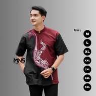 Baju Koko Premium Muslim Keren Jumbo Pria Size Lengan Pendek M L Xl