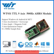 WITMOTION WT931 Tilt Sensor Up to 1000Hz AHRS IMU 9-Axis Angle Sensor + Acceleration + Gyroscope