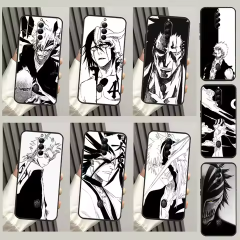 Black White Anime Bleach For Nubia Red Magic 8 Pro Plus 6 7 Pro Cover For ZTE Redmagic 6R 5G 5S 6S 7