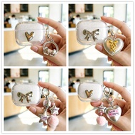 Ins Love Heart for Ugreen ClipBuds Pro Case S8 S5 S3 T3 Pro Soft Transparent Protective Cover