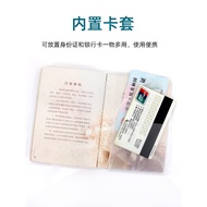 Passport Holder Travel Passport Holder Holder Document Bag Frosted Transparent Passport Holder Docum