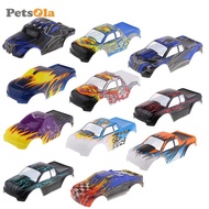 [PETSOLA] PVC RC Body Shell Bodywork for HSP 94188 94111 94108 1/10 Monster Truck DIY