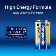 PANASONIC EVOLTA 9V ALKALINE BATTERY (1PC)