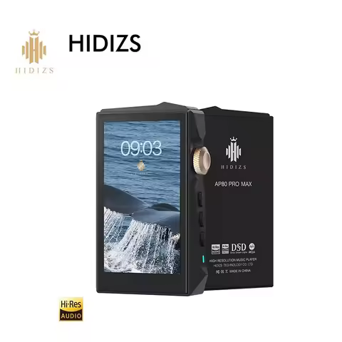 HIDIZS AP80 PRO MAX All-in-One Streaming HIFI Music MP3 Player Bluetooth 5.1 Dual ES9219C USB DAC MQ